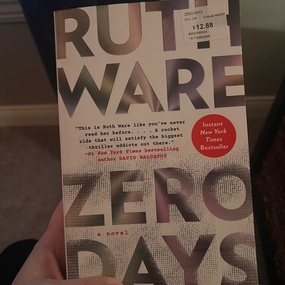 Zero Days Book by Ruth Ware